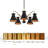 Latieka 5 - Light Shaded Classic Chandelier