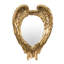 Miroir d'appoint doré pour vestibule Golden Reflection