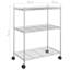 Secil 35cm W Metal Storage Rack with Wheels-127496386