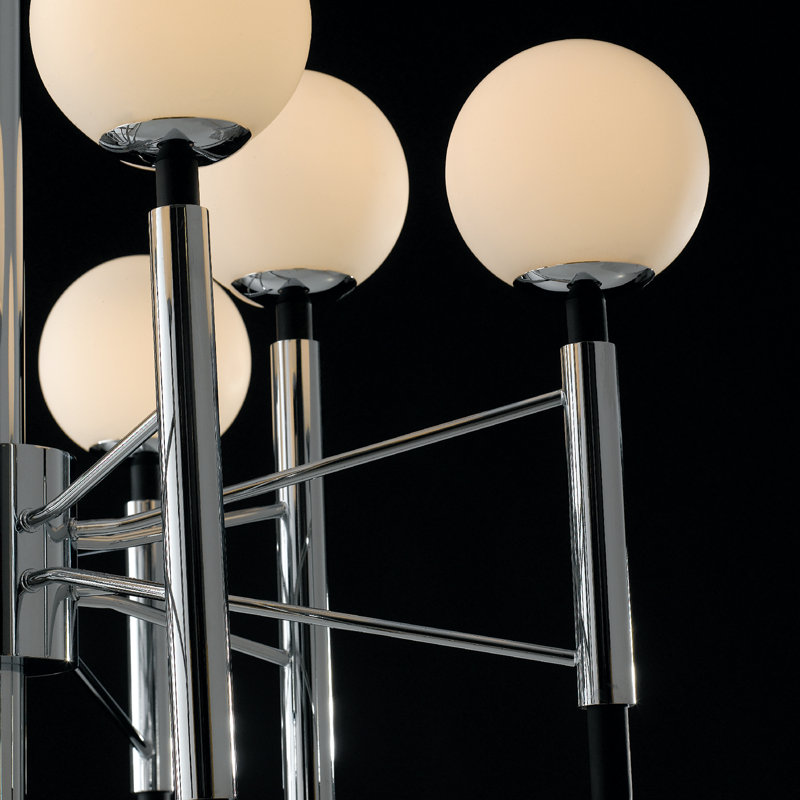Libra 6 - Light Shaded Chandelier