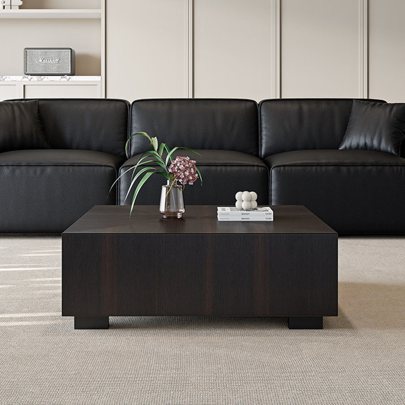 Table basse carrée italienne minimaliste