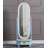 Modern Painted Arched-Panel Drawer Full-Length Mirror