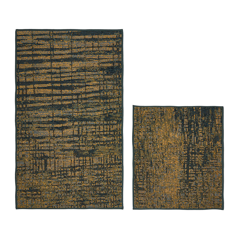 Ensemble de tapis pour salle de bain 2 pièces Breyson