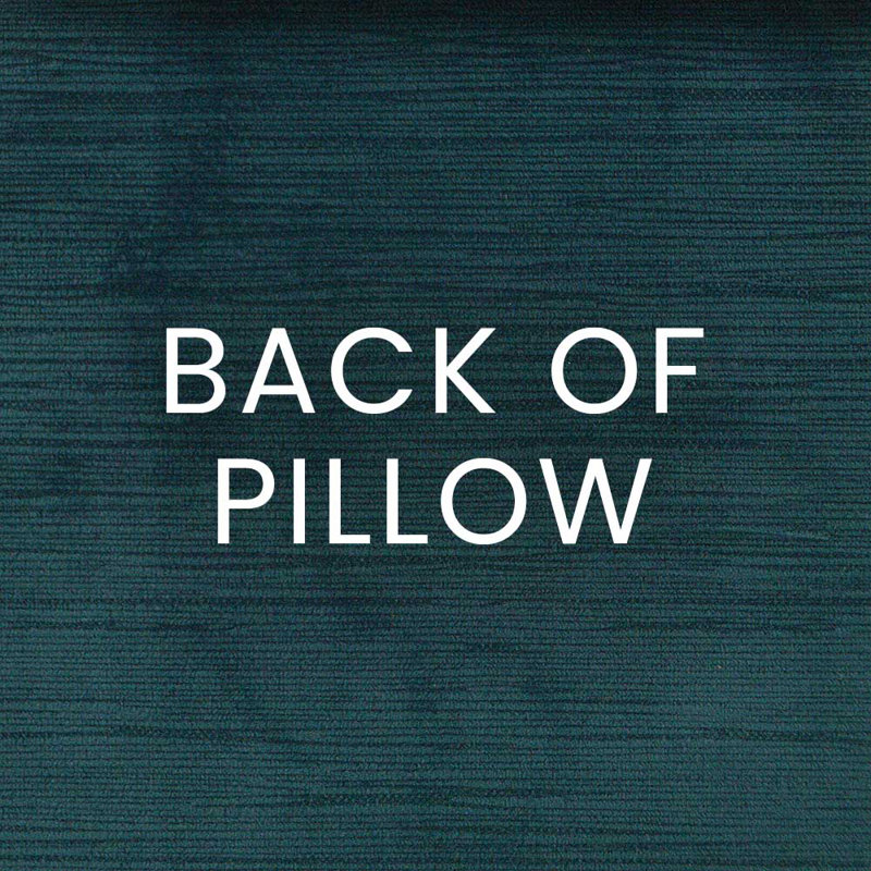 Harpo Pillow Cover & Insert, Peacock, Square 20"