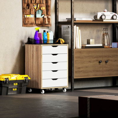 Shanana 5 Drawer Filing Cabinet   