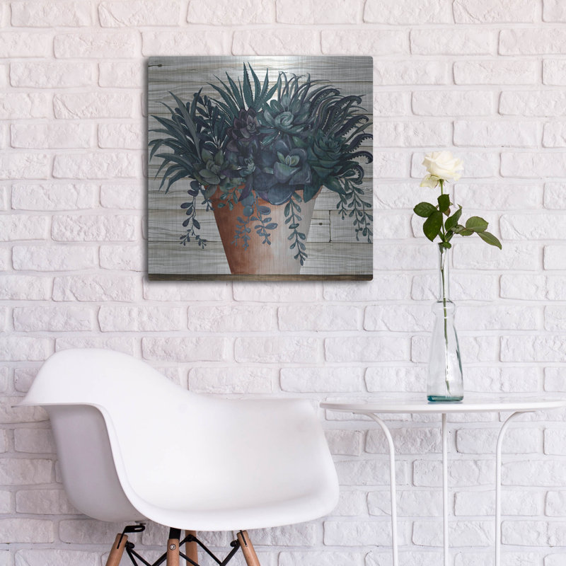 «Remarkable Succulents I» par Cindy Jacobs, H 24 po x l 24 po
