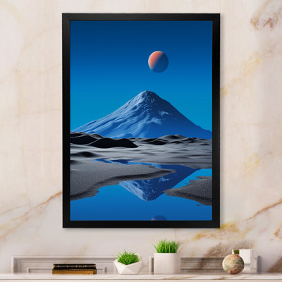 Paysage lunaire volcanique III