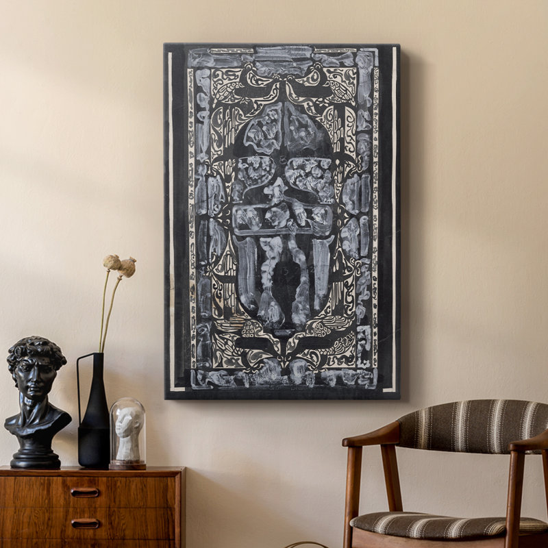 Reproduction abstraite rétro Cxxvi - galerie Cavas sur mesure