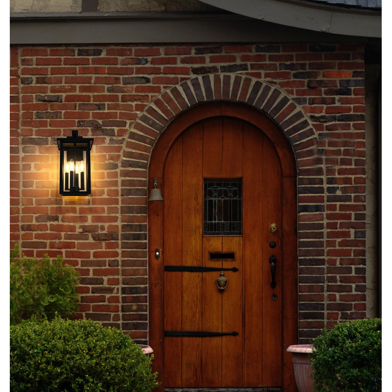 Marshall 9 Inch Outdoor Wall Sconce in Black