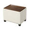 Repose-pieds avec rangement 22 po avec plateau réversible-1193713038