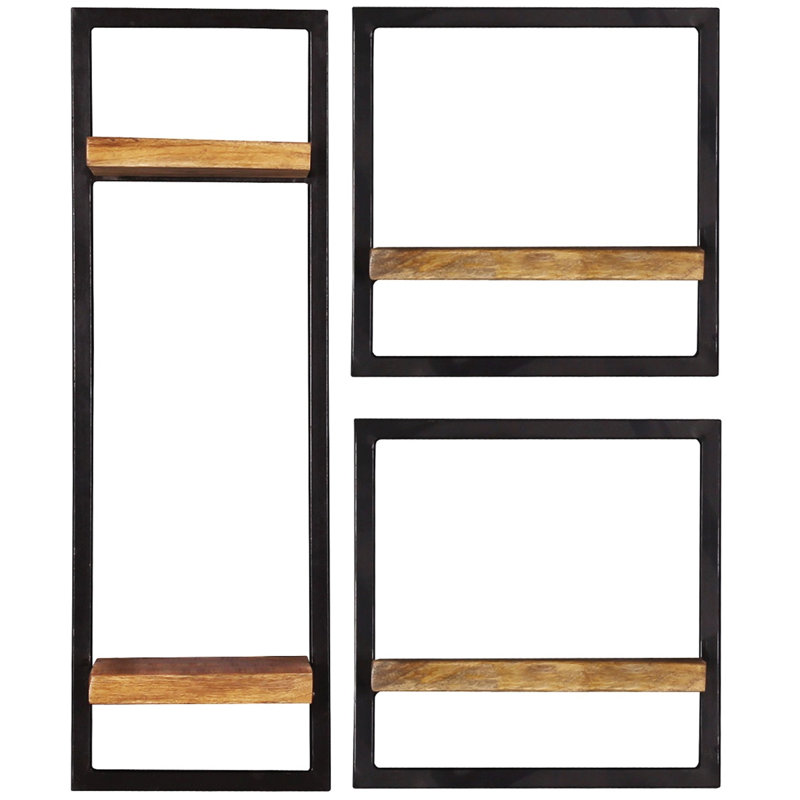 Mclawhorn 4 Piece Floating Shelf, 75cm x 65cm x 25cm D.