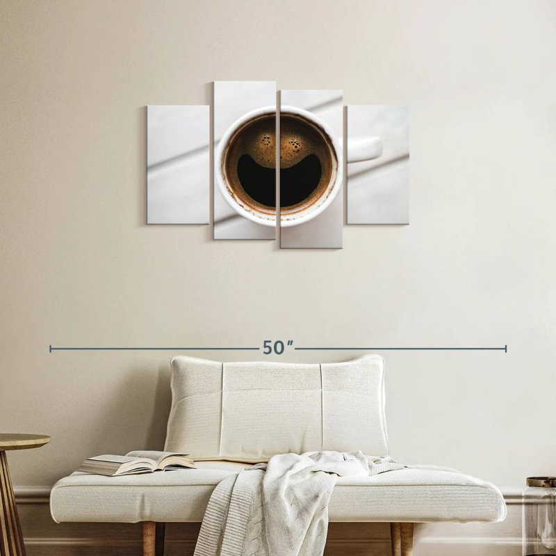Yarlin Funny Coffee, 22" H x 36" W