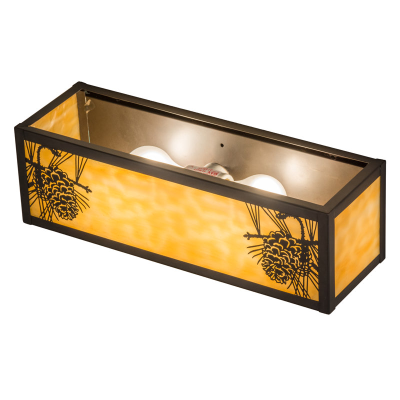 Rustic Lodge 2 - Light Bath Bar