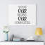 God Completes 1 Piece Wrapped Canvas Wall Art-770318533