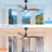 Kemp 52" W LED Standard Ceiling Fan-2009111799