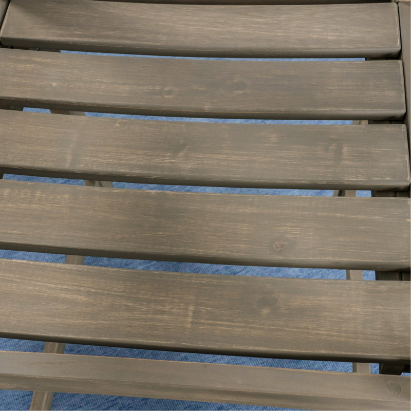 Bois gris pour l'extérieur, 58 cm de large, 58 cm de profondeur et 116 cm de haut. Une ambiance estivale durable. Fabriqué en bois, hauteur centrale.