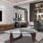Home Modern Triangle Coffee Table
