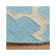 Mccall Hand Woven Flat Weave Wool/Cotton Geometric Rug in Light blue/Ivory