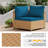 Corrinn 7 Piece Sectional Seating Group with Cushions-855369334