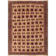 Tapis de zone en laine 7 pi 8 po x 9 pi 7 po à la main one-of-kind-noué la 2010 baluch Yadkinville