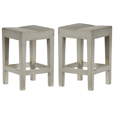 Kujawa Solid Wood Counter Stool