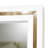 Palm Gate Dresser With Mirror - Cloud White