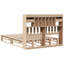 Fotou Solid Wood Bed-743963394-743963400
