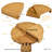 Tuule Patented Space Saving Charcuterie Board