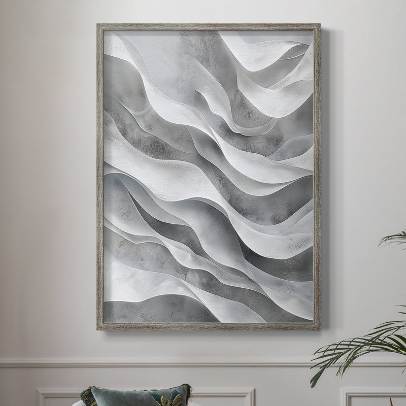 ABSTRACT Series CDLIX, reproduction encadrée - bois massif, H 11 po x l 9 po