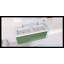 Meuble-lavabo flottant 48 po avec comptoir en acrylique 48 po | Armoire en bois cannelée-854106464-854106476