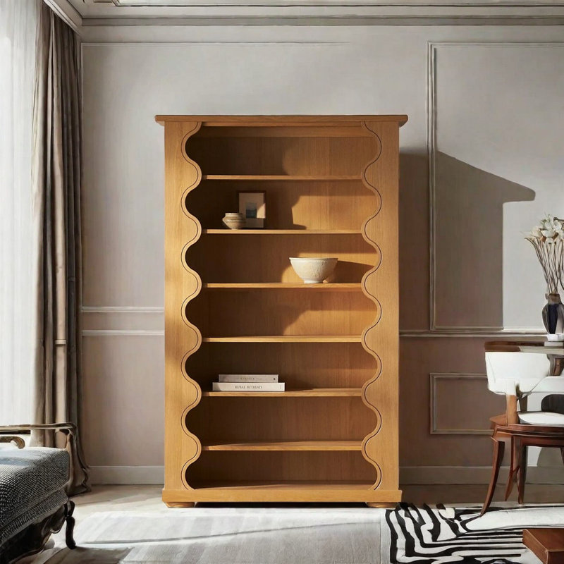 Armoire d'appoint en bois massif Simple Retro