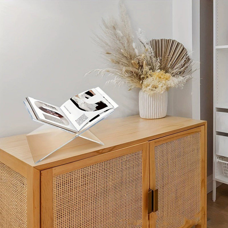 a bookshelf Acrylic Bookshelf Transparent Reading Bookshelf