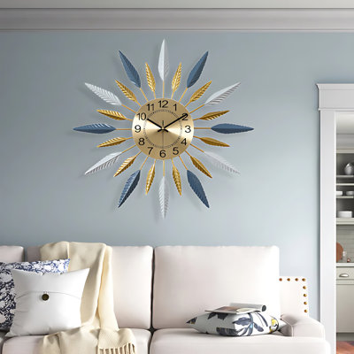 Horloge murale moderne 22 pouces pour la décoration intérieure