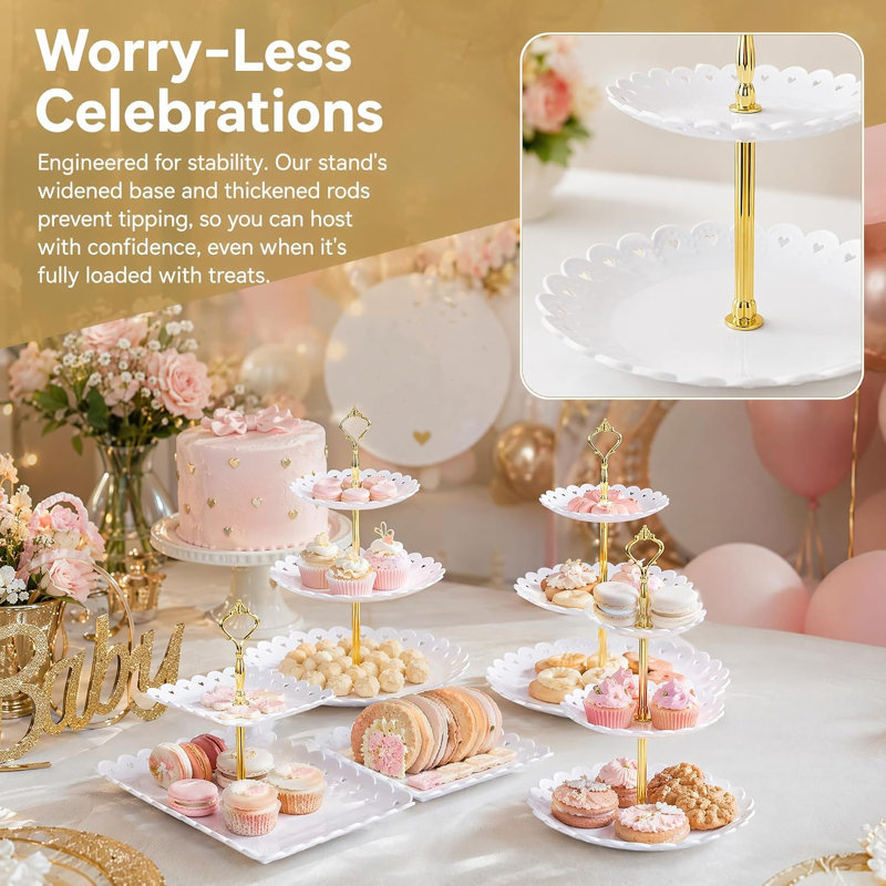 East Urban Home Polypropylene Plastic Tray