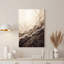 «Swirling Brown and Beige Tree Roots and Branches», art mural sur toile-133547240