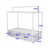 Metal Bed Frame With Fence-930047143-930047142