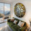 Horloge murale 24 po de taille moyenne pour le salon-123169099