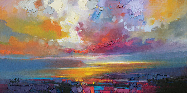 Uig Cloud by Scott Naismith - Painting, Canvas