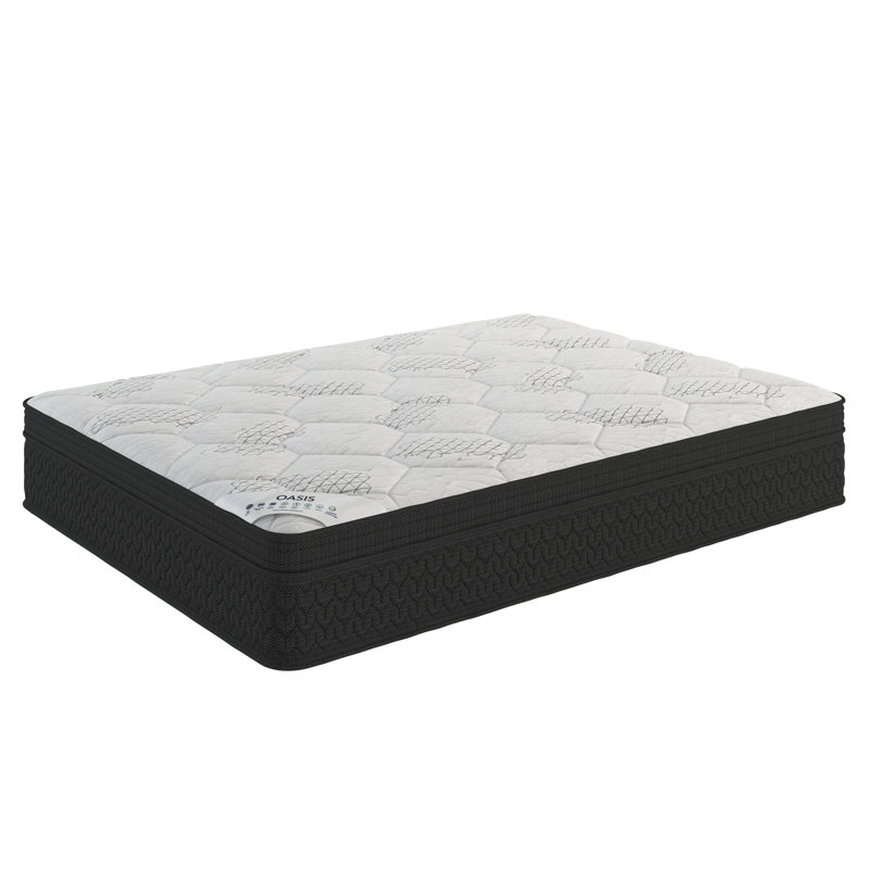 Oasis 12'' Medium Mattress, Queen