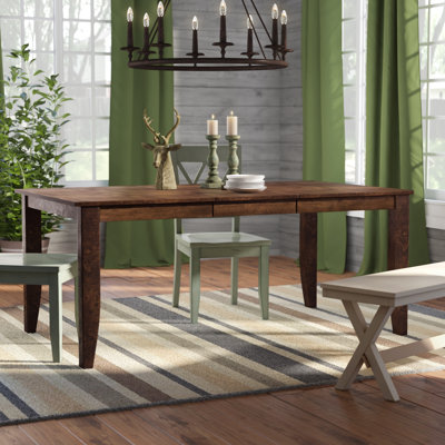 Osya Solid Wood Extendable Dining Table by George Oliver