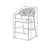 Ensemble de 2 tabourets de bar LC Direct-109101428