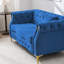 Ensemble de salon en velours 3 pièces-115996823