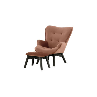 Batson Children's Armchair With Footstool