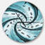 Time Vortex Spiral - Horloge murale moderne-34140914