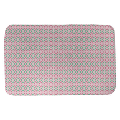Tapis pour salle de bain diamants Leffel
