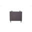 Chaise d'appoint moderne en velours avec coussin