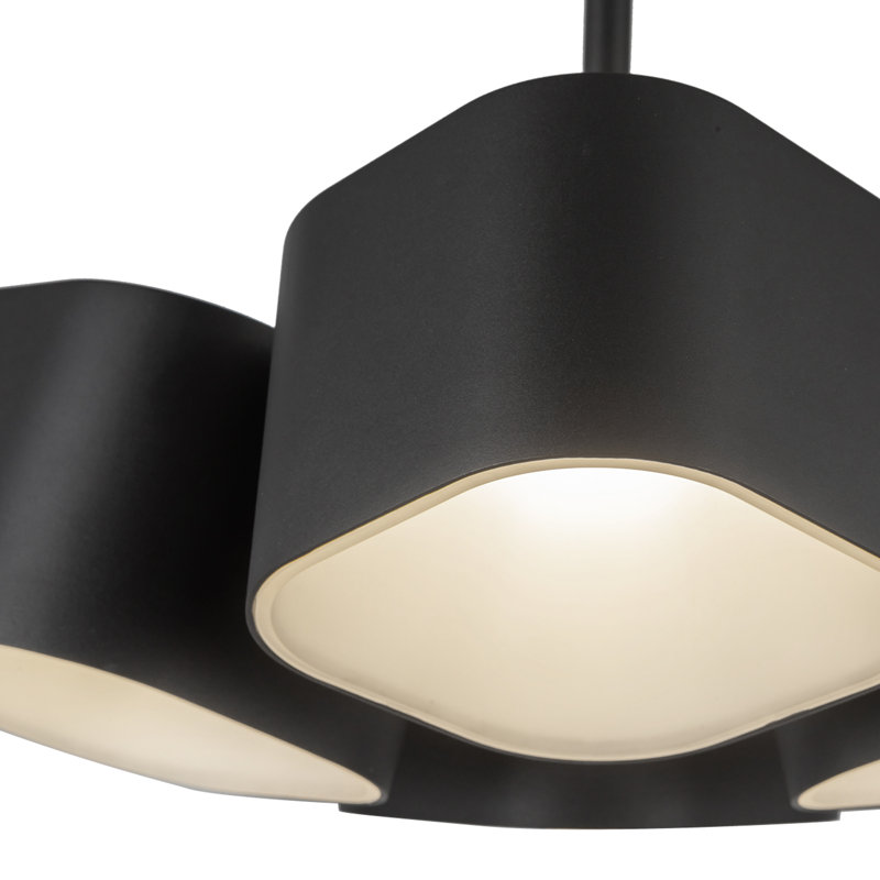 Arena 18-In Chandelier, 3175, 52.5" H x 11.5" W x 11.5" D, 4 Lights