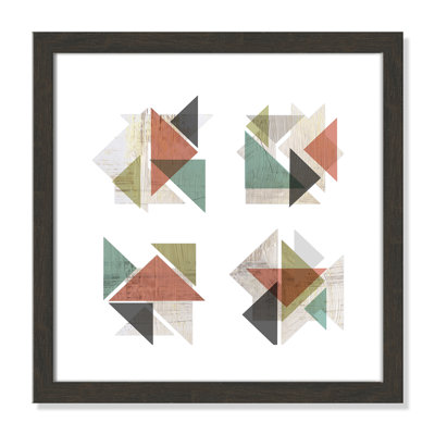 «Oliviyah Boho Geometrics», impression encadrée