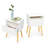 2-Piece Modern Bedside Table