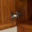 Armoire minimaliste à double porte de style nordique